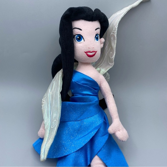 Disney Parks Fairies Tinkerbell Silvermist Plush Doll 14” Pixie Hollow - Picture 1 of 8